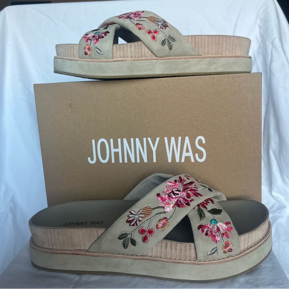 Johnny Was Sandals  NWB